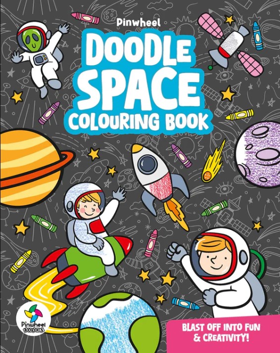DOODLE SPACE COLOURING BOOK